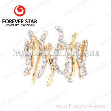 14K Yellow Gold Latest Gold Ring Designs